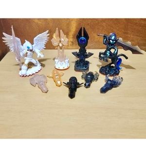 Skylanders Trap Team Light & Dark Expansion Pack Figures & Trap Crystals Lot